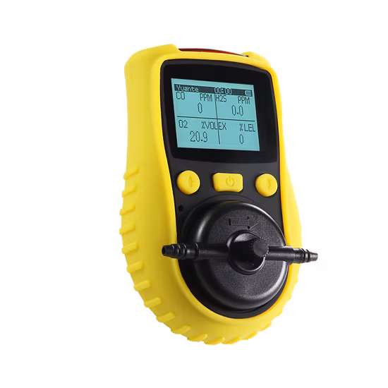 Portable Co O2 H2s Lel Multi 1~4 Gas Analyzer with CE ISO FCC RoHS Certificate