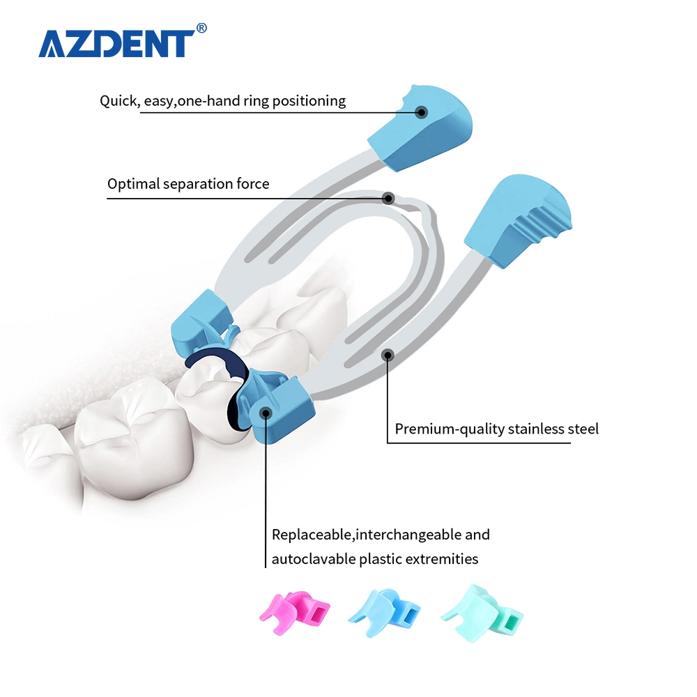 Azdent Dental Sectional Contoured Matrix Clip Matrices Clamps Wedges