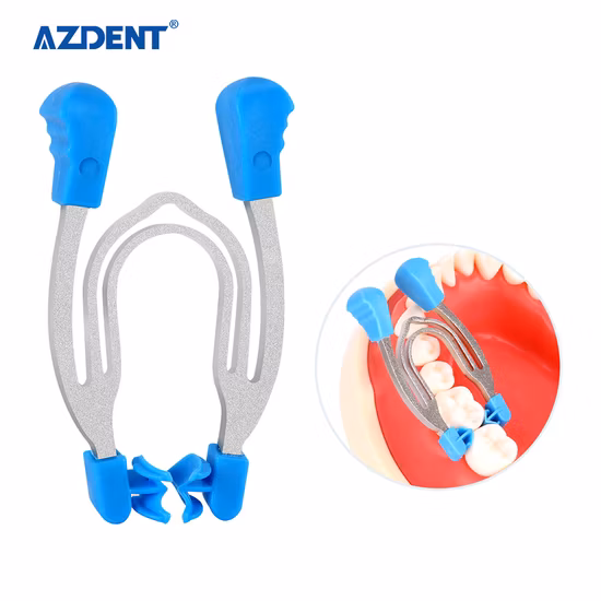 Azdent Dental Seccional com Contorno Matriz Clipe Matrizes Clamps Cunhas Modelo-B